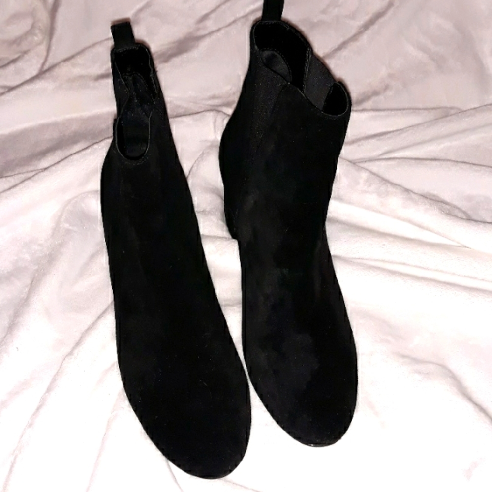 ALFANI stepflex super soft black booties size 10 M